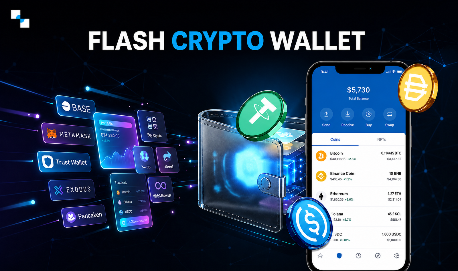 Wallet Flashing